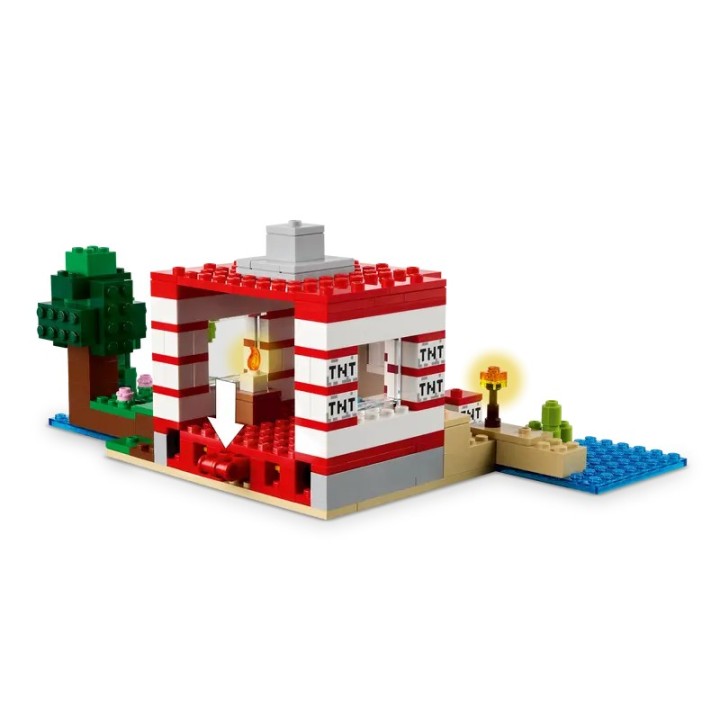 Casa nella giungla esplosiva - Lego Minecraft 21275