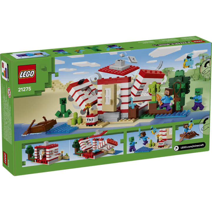 Casa nella giungla esplosiva - Lego Minecraft 21275