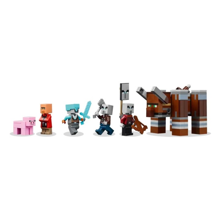 L’avamposto del saccheggiatore e predone - Lego Minecraft 21278