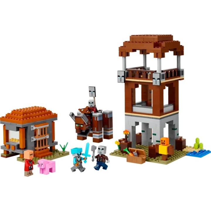 L’avamposto del saccheggiatore e predone - Lego Minecraft 21278