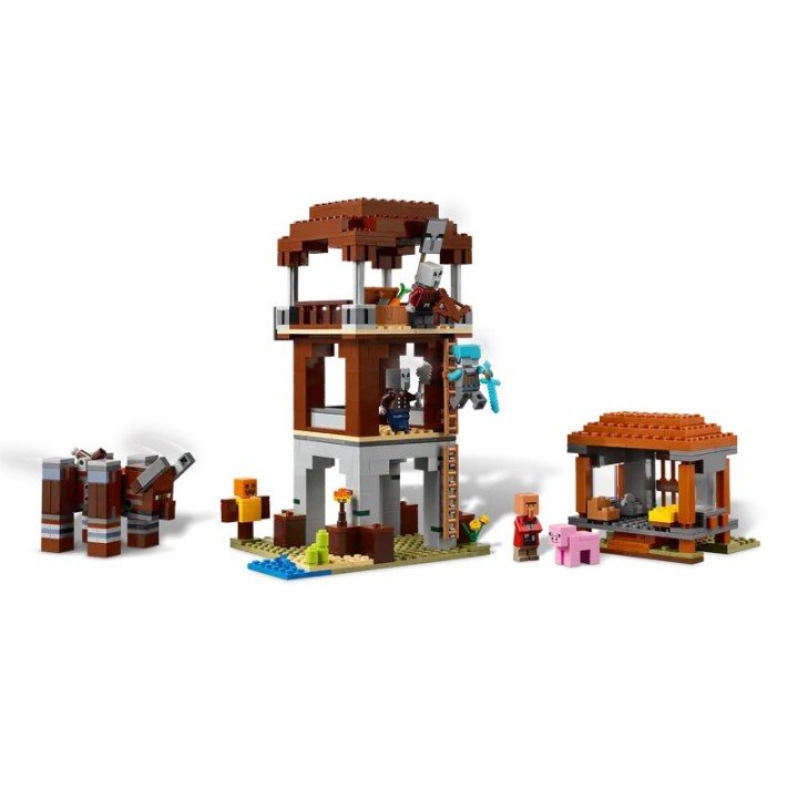 L’avamposto del saccheggiatore e predone - Lego Minecraft 21278