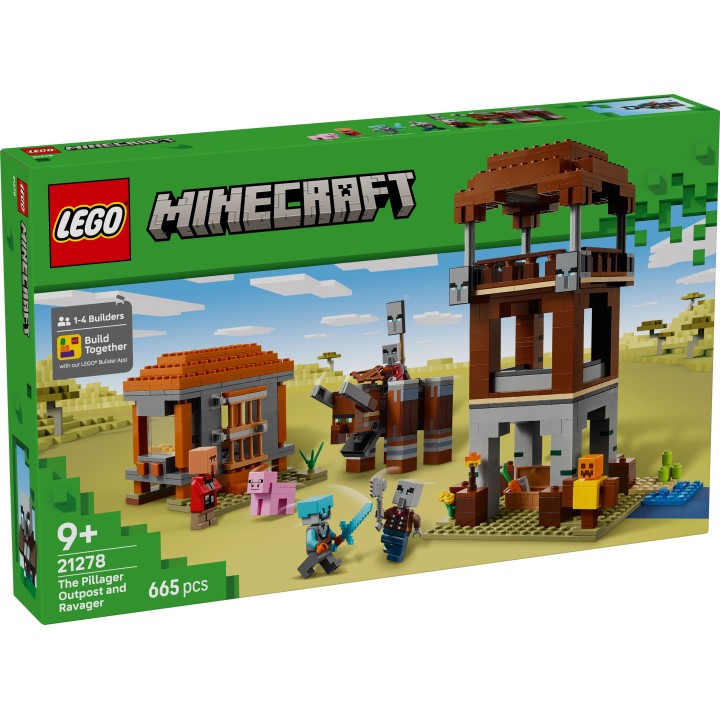 L’avamposto del saccheggiatore e predone - Lego Minecraft 21278