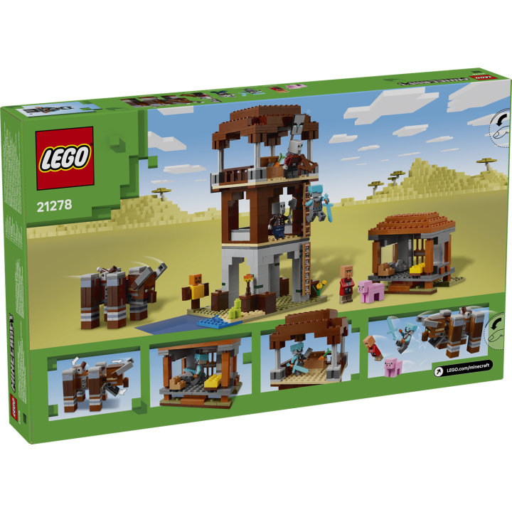 L’avamposto del saccheggiatore e predone - Lego Minecraft 21278