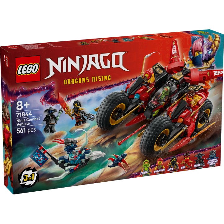 Veicolo da combattimento Ninja - Lego Ninjago 71844