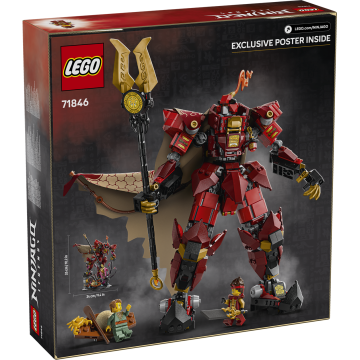 Mech Cavaliere del Fuoco - Lego Ninjago 71846
