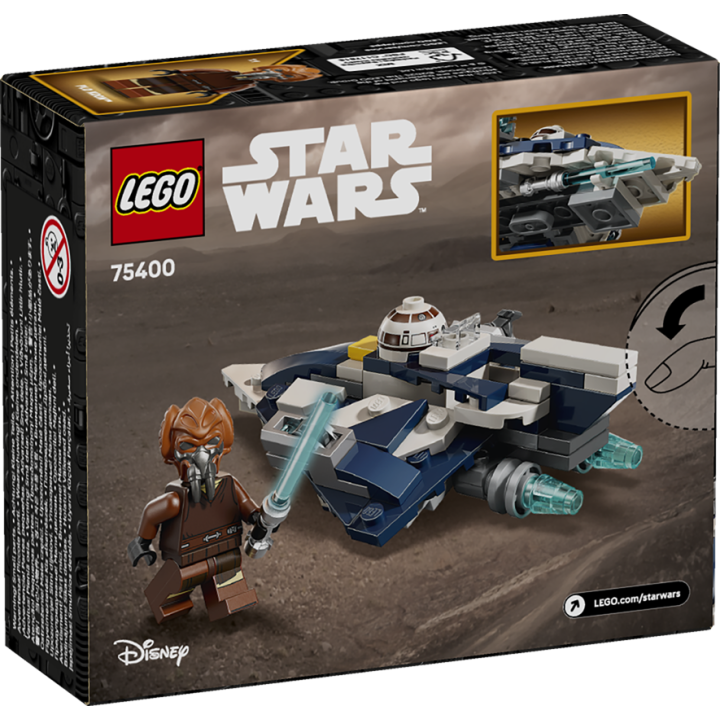 Microfighter Jedi Starfighter di Plo Koon - Lego Star Wars 75400