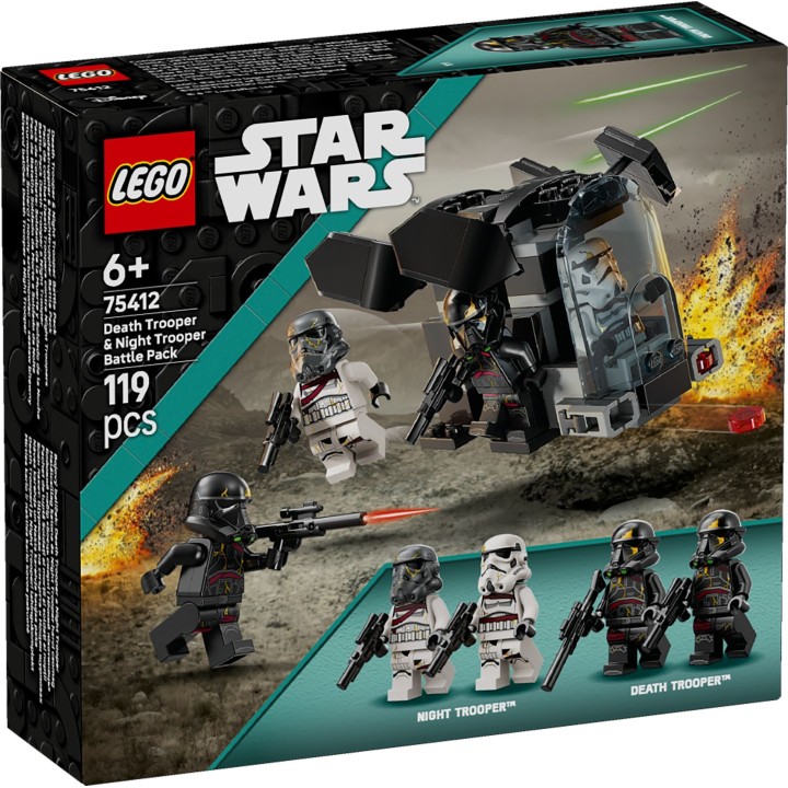 Battle Pack Death Trooper e Night Trooper - Lego Star Wars 75412
