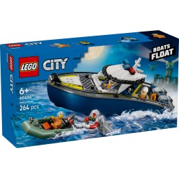 Inseguimento del motoscafo della Polizia - Lego City 60456