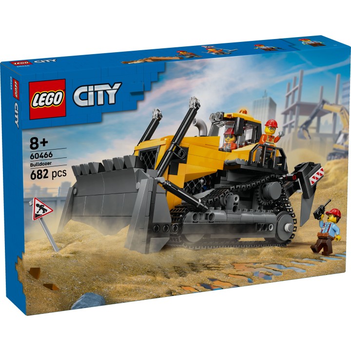 Bulldozer giallo - Lego City 60466