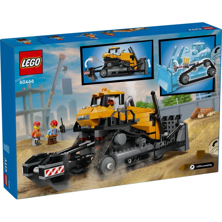 Bulldozer giallo - Lego City 60466