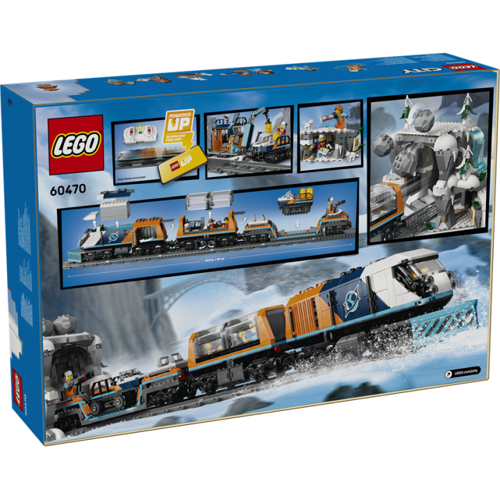 Treno espresso artico degli esploratori - Lego City 60470