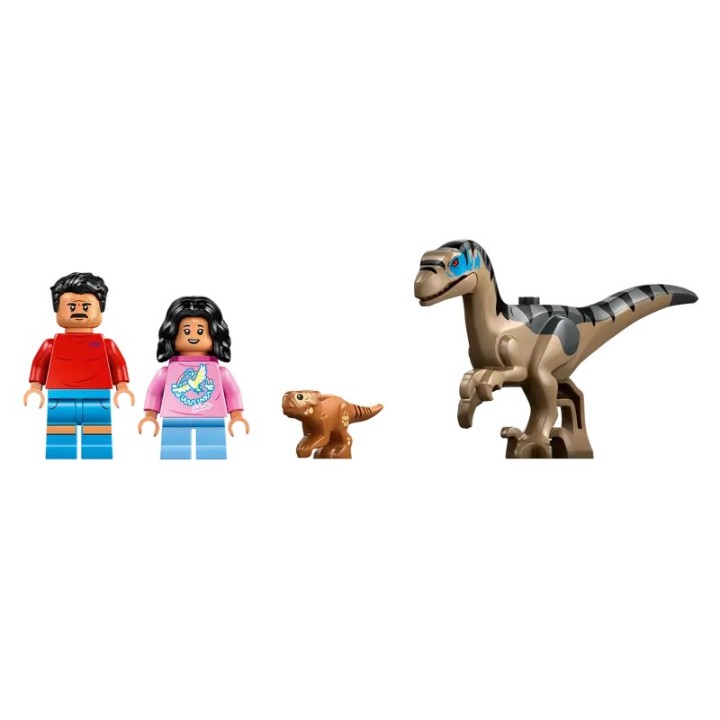 Fuga dal Raptor sul fuoristrada - Lego Jurassic World 76972
