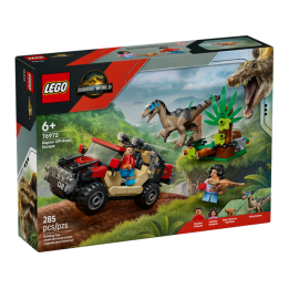 Fuga dal Raptor sul fuoristrada - Lego Jurassic World 76972