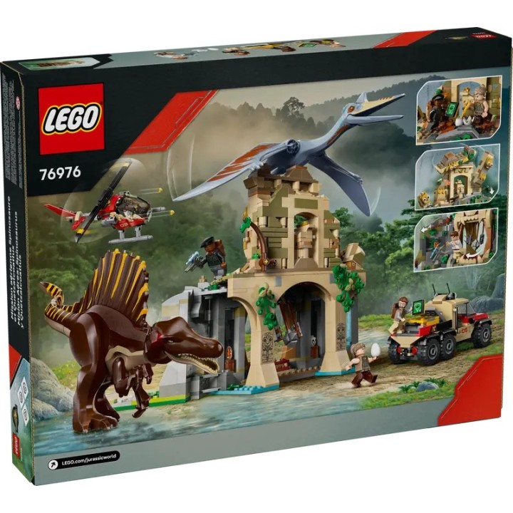 Missione aerea con Spinosauro e Quetzalcoatlus - Lego Jurassic World 76976
