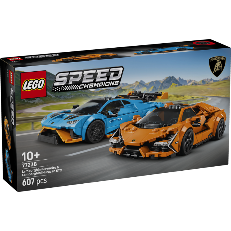Lamborghini Revuelto e Huracán STO - Lego Speed Champions 77238