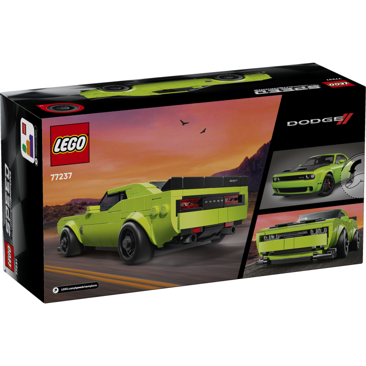 Sports Car Dodge Challenger SRT Hellcat - Lego Speed Champions 77237