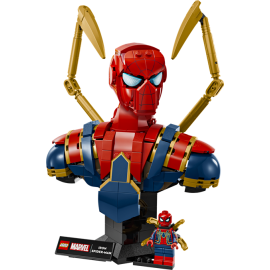 Busto di Iron Spider-Man - Lego Marvel 76326