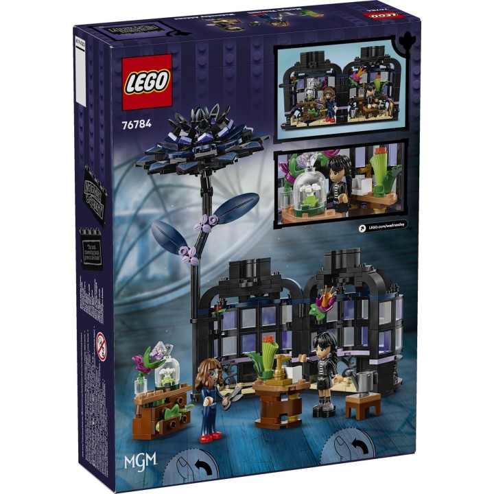 Fiore di dalia nero - Lego Wednesday 76784