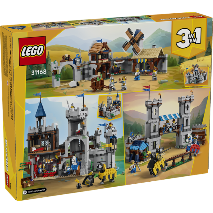 Castello del cavaliere medievale - Lego Creator 31168