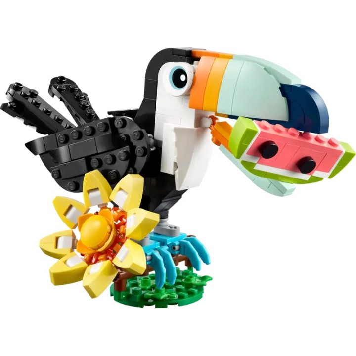 Animali selvatici: tucano tropicale - Lego Creator 31173