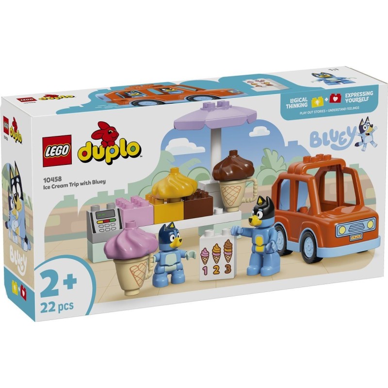 Visita alla gelateria di Bluey - Lego Duplo 10458