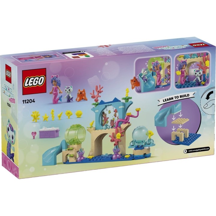 Avventura nell’acquario di Gabby sirena - Lego Gabby's Doll house 11204
