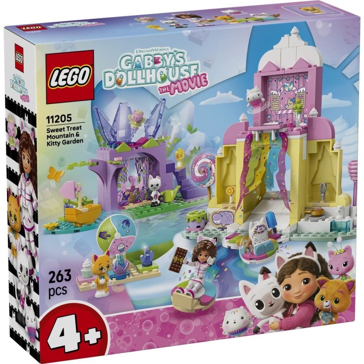 Dolce montagna e Giardino di Gattina Fatina - Lego Gabby's Doll House 11205