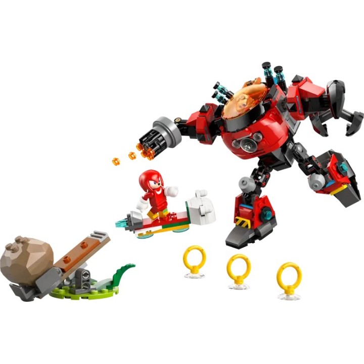 Knuckles vs. il Mech Egg Crusher del Dr. Eggman - Lego Sonic 77005