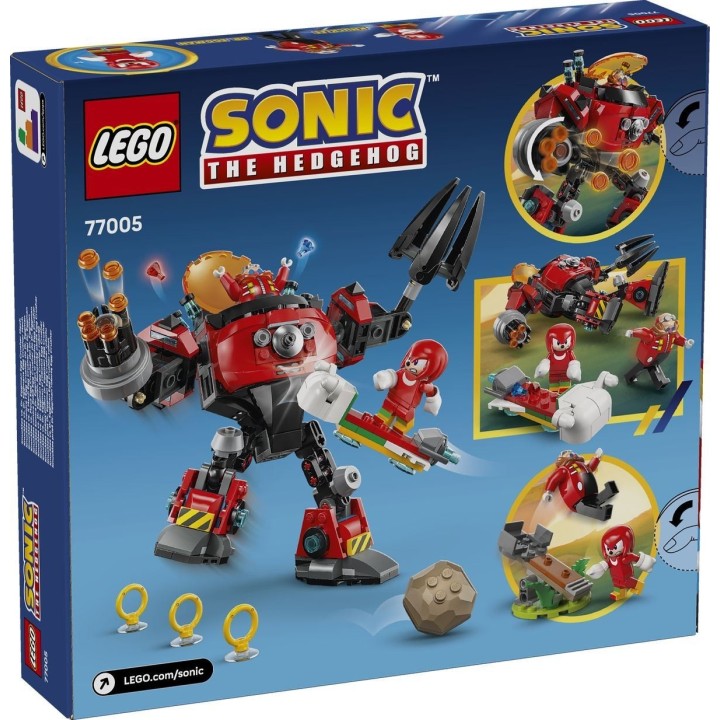Knuckles vs. il Mech Egg Crusher del Dr. Eggman - Lego Sonic 77005