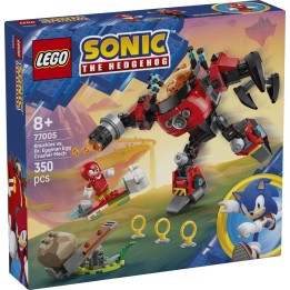Knuckles vs. il Mech Egg Crusher del Dr. Eggman - Lego Sonic 77005