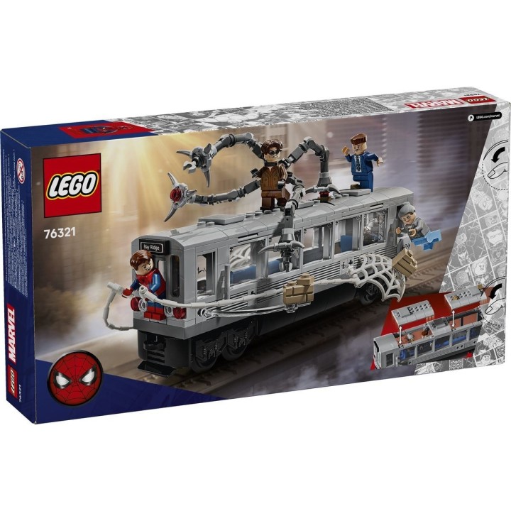 Spider-Man contro Doc Ock: duello sul treno - Lego Marvel 76321