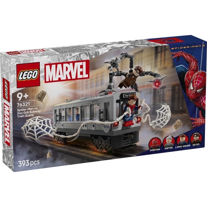 Spider-Man contro Doc Ock: duello sul treno - Lego Marvel 76321