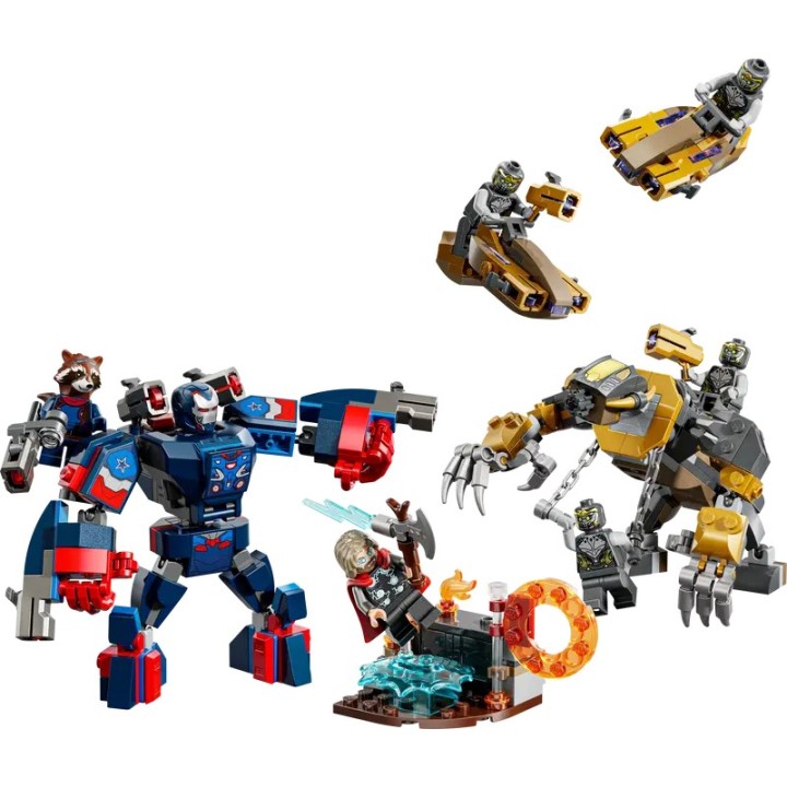 Avengers: Endgame Thor contro Chitauri - Lego Marvel 76322