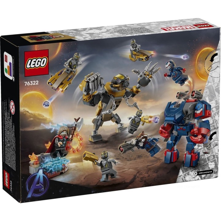 Avengers: Endgame Thor contro Chitauri - Lego Marvel 76322