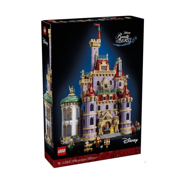 Castello de La Bella e la Bestia - Lego Disney 43263