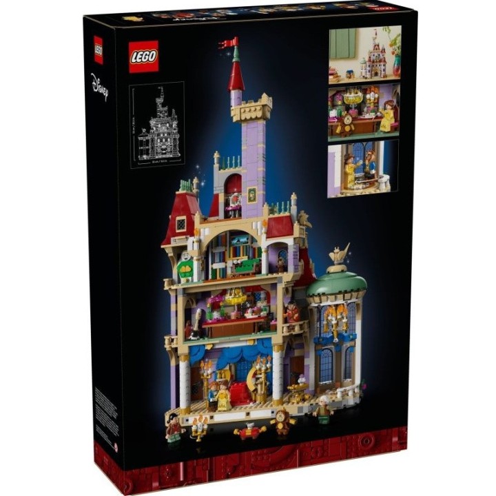 Castello de La Bella e la Bestia - Lego Disney 43263