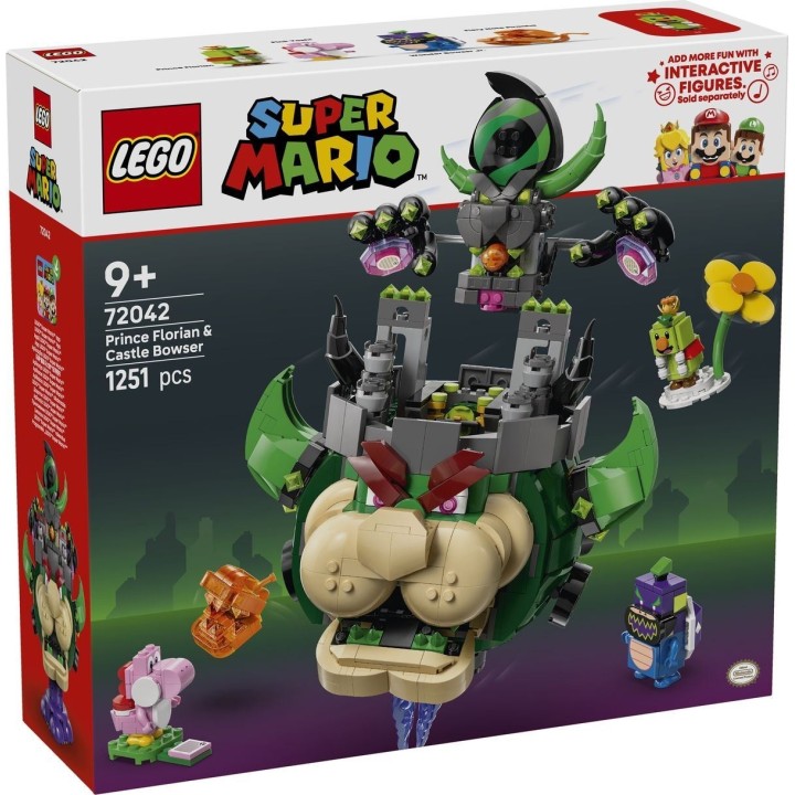 Principe Florian e Bowser castello - Lego Super Mario 72042