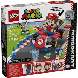 Mario Kart™ – LEGO® Mario™ interattivo e Kart standard - Lego Super Mario 72043