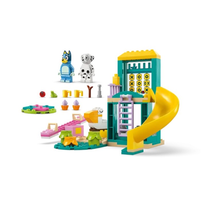 Divertimento al parco giochi di Bluey e Chloe - Lego Bluey 11201