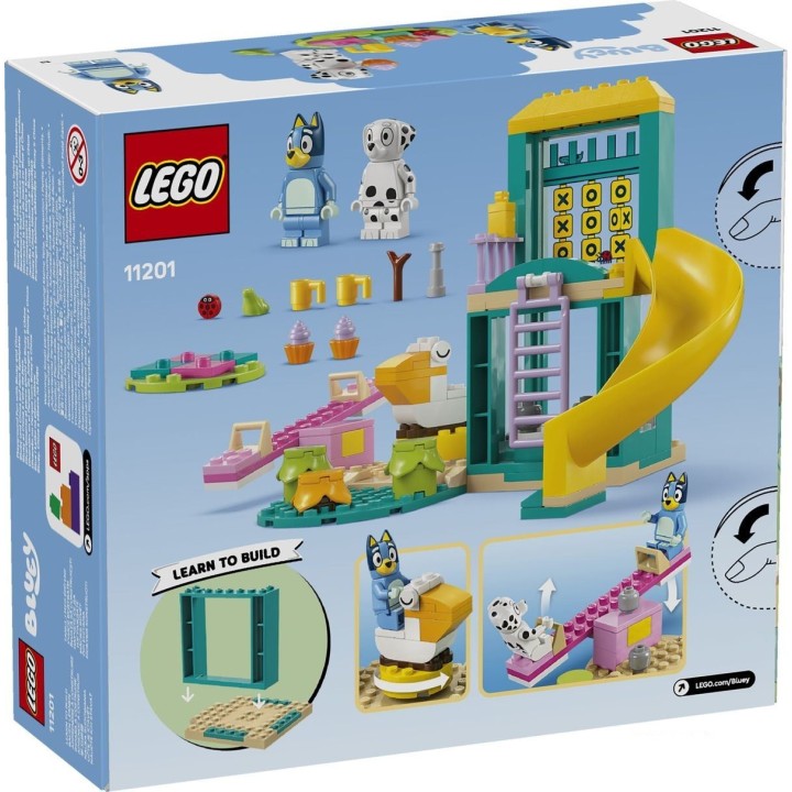 Divertimento al parco giochi di Bluey e Chloe - Lego Bluey 11201
