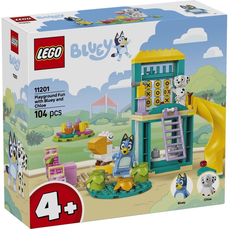 Divertimento al parco giochi di Bluey e Chloe - Lego Bluey 11201
