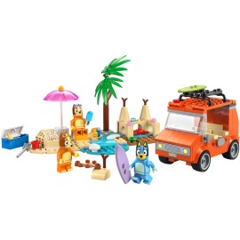 Vacanza sulla spiaggia della famiglia di Bluey - Lego Bluey 11202