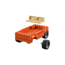 Vacanza sulla spiaggia della famiglia di Bluey - Lego Bluey 11202