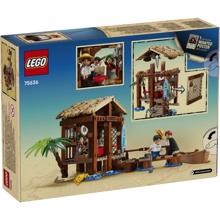 La capanna del Villaggio Foosha - Lego One Piece 75636
