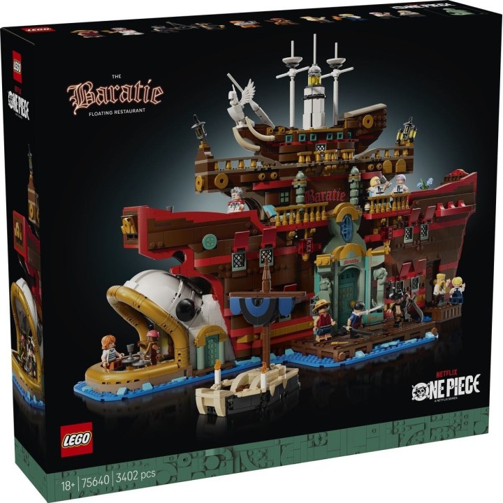 Baratie, il ristorante galleggiante - Lego One Piece 75640