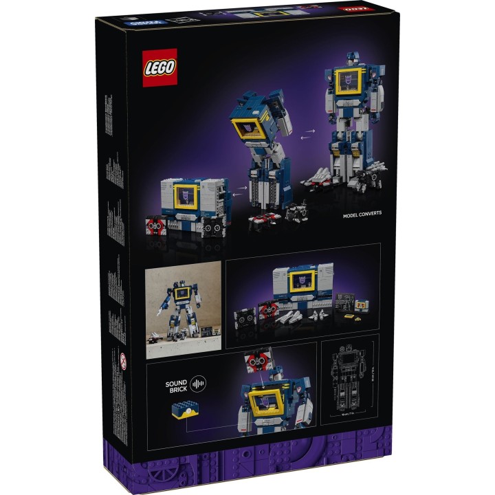 Transformers: Soundwave - Lego Icons 10358