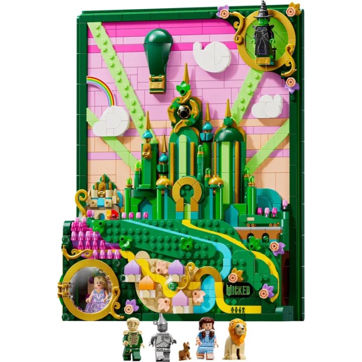 Wall Art Città di Smeraldo - Lego Wicked 75685
