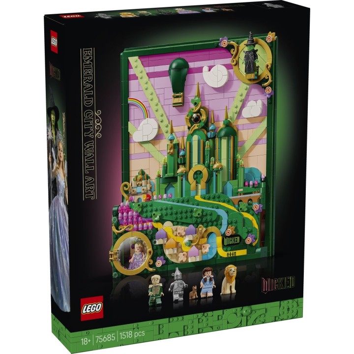 Wall Art Città di Smeraldo - Lego Wicked 75685