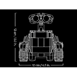 WALL-E e EVE - Lego Disney 43279