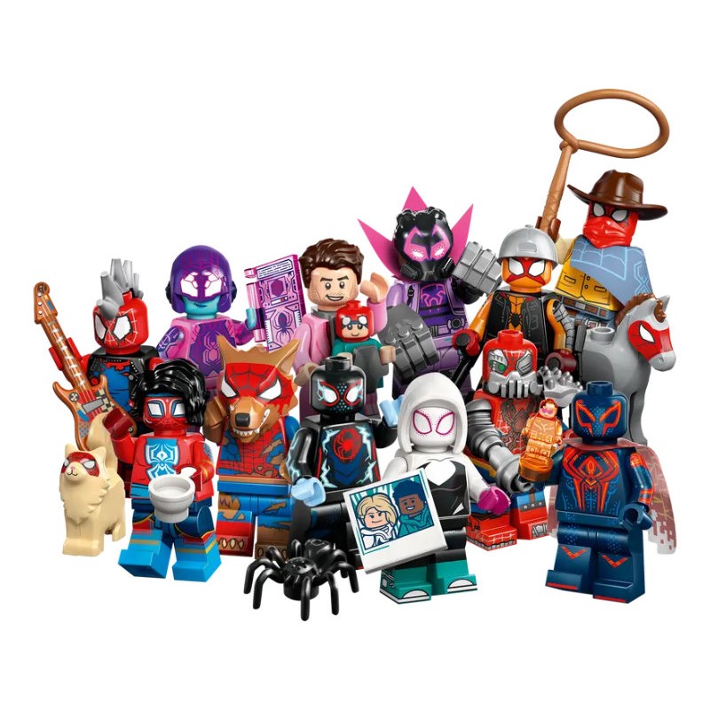 COLLEZIONE COMPLETA - Lego 71050 Spider-Man: Across the Spider-Verse